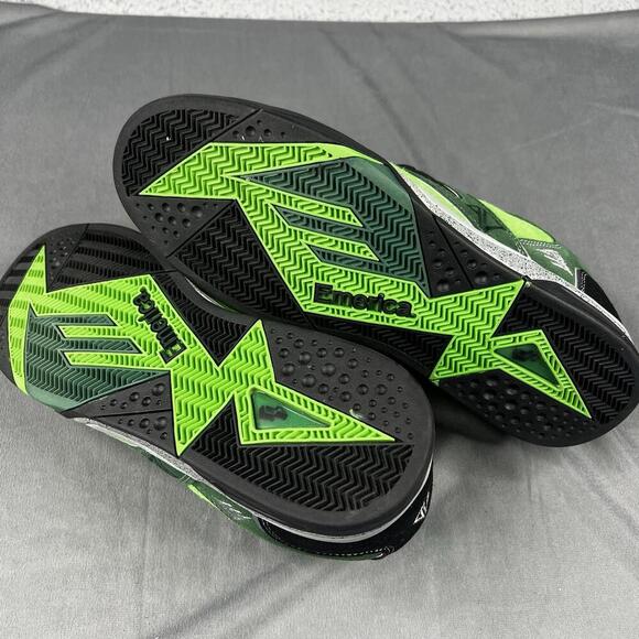 Emerica Skate Shoes Braydon Pro Model Mens 10.5 Green Piss Drunx PD Signed RARE - Picture 10 of 16